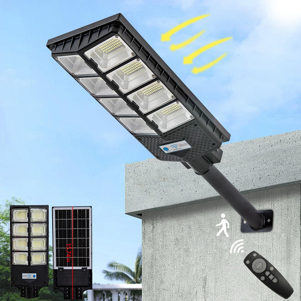 LAMPARA LUZ SOLAR DE POSTE