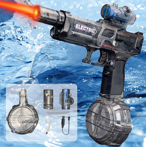 PISTOLA DE AGUA QUE SIMULAN FUEGO