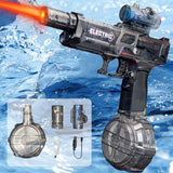 PISTOLA DE AGUA QUE SIMULAN FUEGO