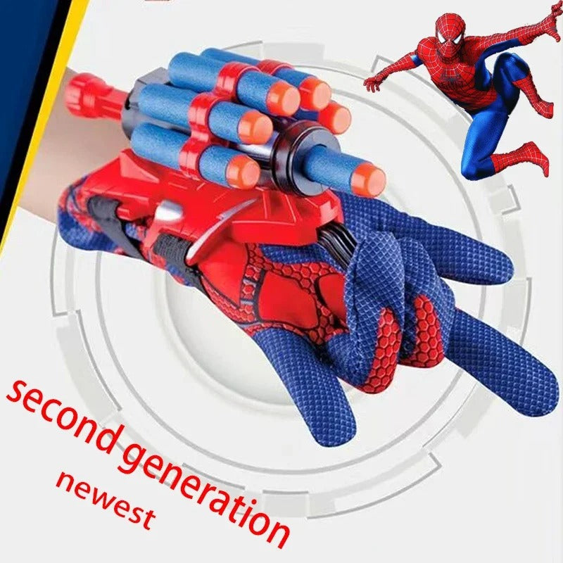 GUANTE DE SPIDERMAN LANZA DARDOS