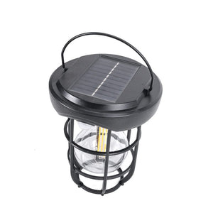 LAMPARA FOCO PORTATIL CON PANEL SOLAR