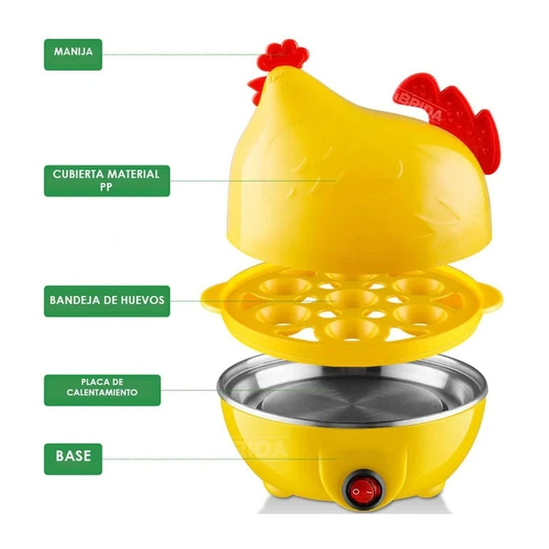 GALLINA HERVIDORA AUTOMATICA DE HUEVOS (ELECTRICA)