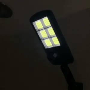 LAMPARA LUZ SOLAR DE POSTE