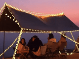 LUCES LED DECORATIVA CON PANEL SOLAR 20 METROS
