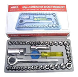 JUEGO LLAVE DE DADOS 40 PIEZAS