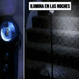 BASTON PARA CAMINAR PLEGABLE CON LUZ LED