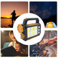 LINTERNA CON CARGA USB PANEL SOLAR