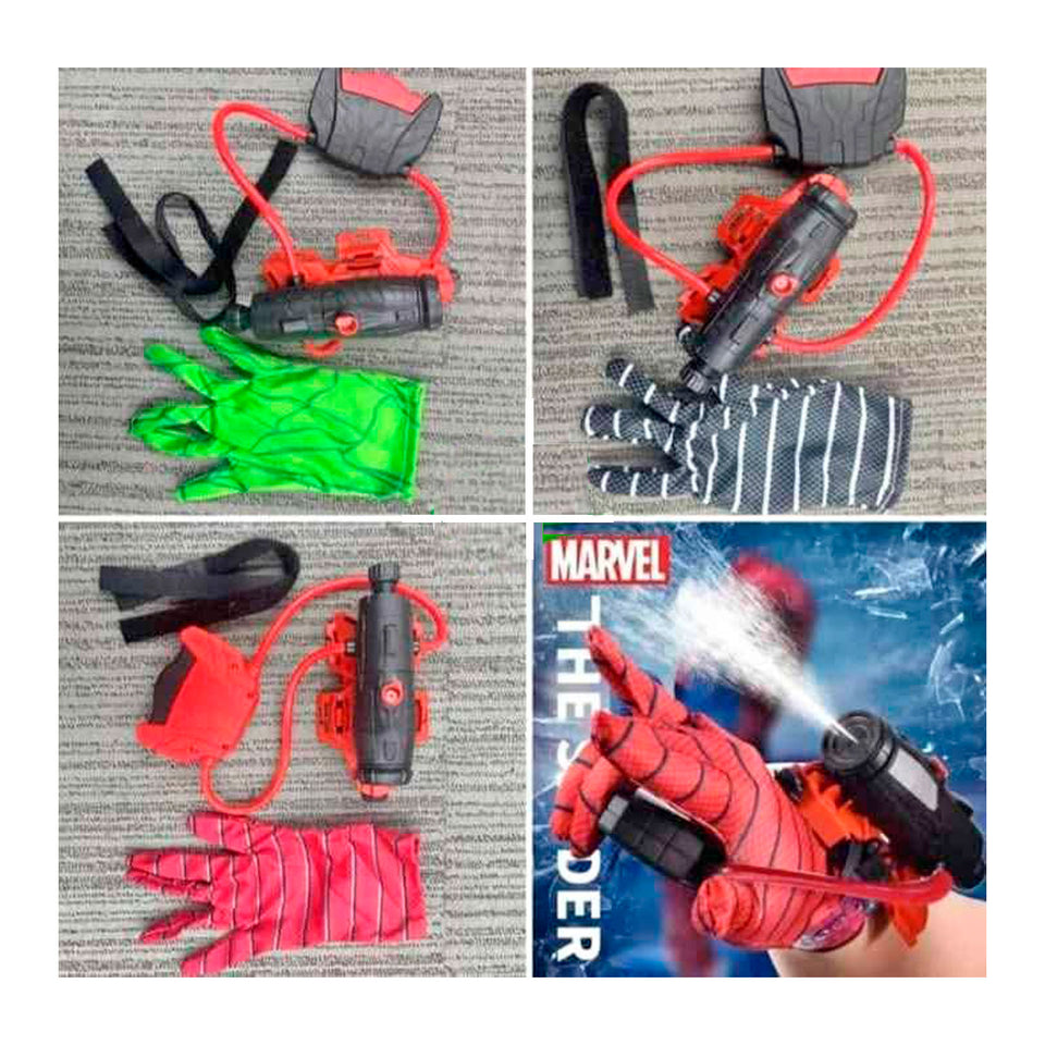 GUANTE LANZA AGUA SPIDER MAN