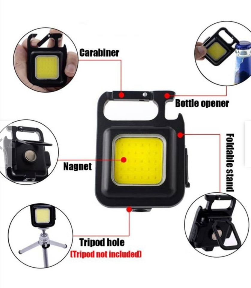 MINI LINTERNA LLAVERO LED MUNTIFUCIONAL