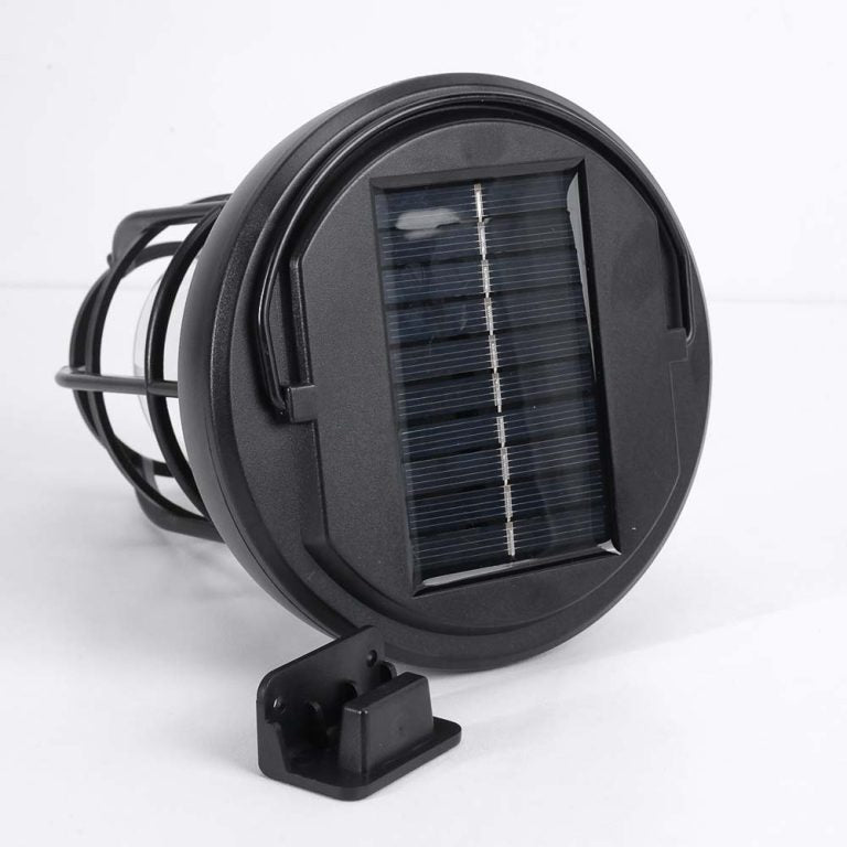 LAMPARA FOCO PORTATIL CON PANEL SOLAR